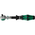 Wera Zyklop 1/4 in Square Drive Ratchet with Ratchet Handle, 152mm Overall Length, Chrome Vanadium Steel 05003500001