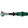 Wera Zyklop 1/4 in Square Drive Ratchet with Ratchet Handle, 152mm Overall Length, Chrome Vanadium Steel 05003500001