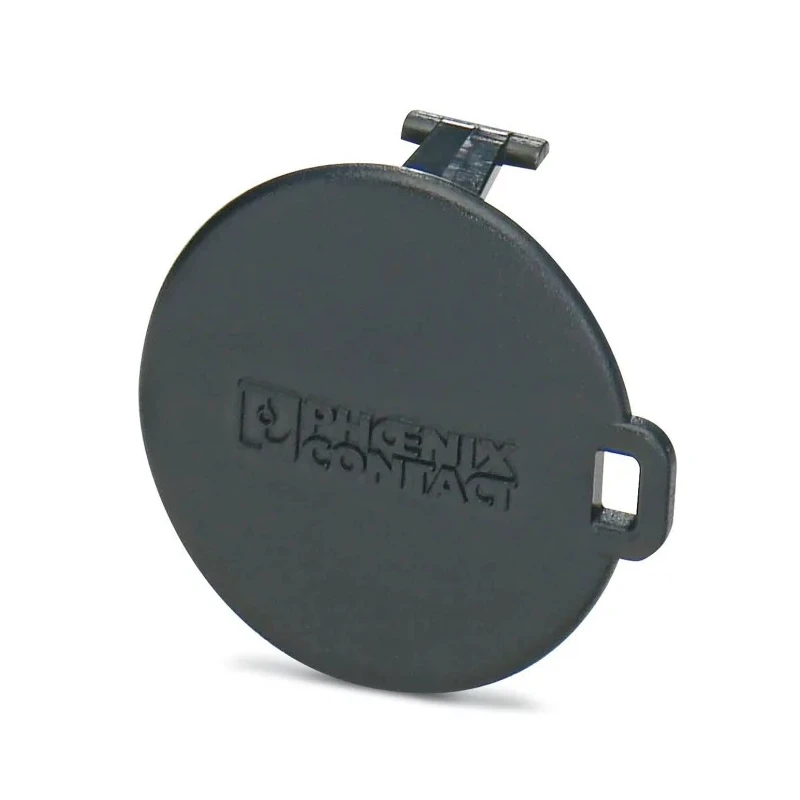 Phoenix Contact Protective Cap for 3 and 5-pos PRC Field Plugs, Black, IP66/IP68, UL 94 V0, Model 1409236
