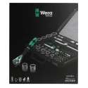 Wera 43-Piece 3/8 in Hexagon Non-Impact Socket Set Chrome Vanadium Steel 6 to 24 mm 05003594001