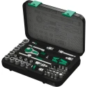 Wera 42-Piece 1/4 in Hexagon Machine Socket Square Drive Socket Set 05003533001