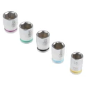 Wera 42-Piece 1/4 in Hexagon Machine Socket Square Drive Socket Set 05003533001