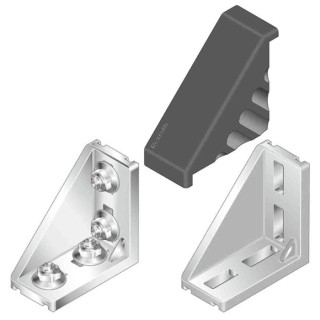 Bosch Rexroth Angular Cover Cap Connecting Component for Strut Profile 40 mm Model 3842548856