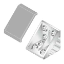 Bosch Rexroth Angular Cover Cap Connecting Component for Strut Profile 80 mm Groove Size 10 mm 3842548861