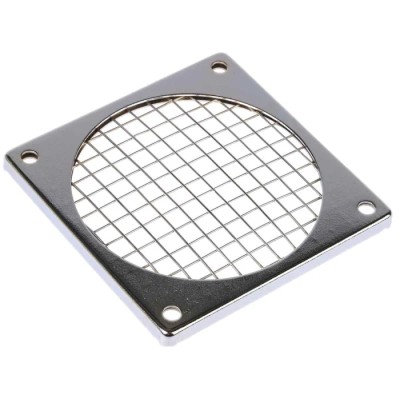 ebm-papst Steel Filter Nickel Plated Steel Frame Fan Filter for 80 mm Fans 85 mm Length 85 mm Width 5 mm Thickness PRF80