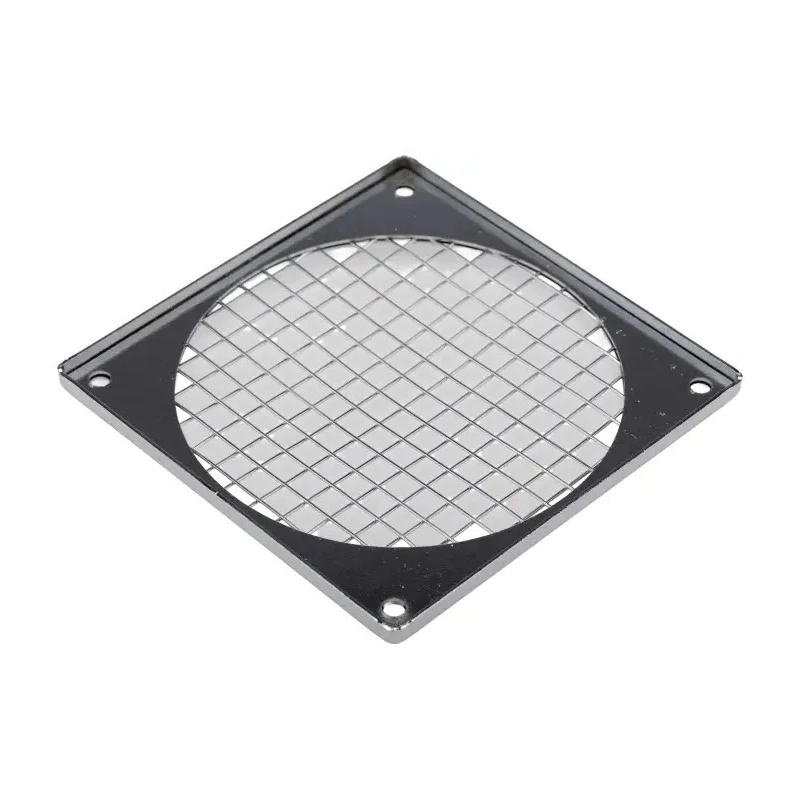 ebm-papst Steel Frame Nickel Plated Fan Mounted Filter for 92 mm Fans, 95x95 mm, 5 mm Thickness PRF90