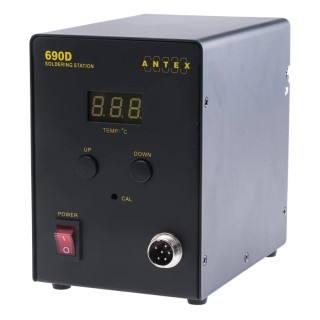 Antex Electronics Digital Soldering Station 50W, 230V, LCD Display Model UD82070