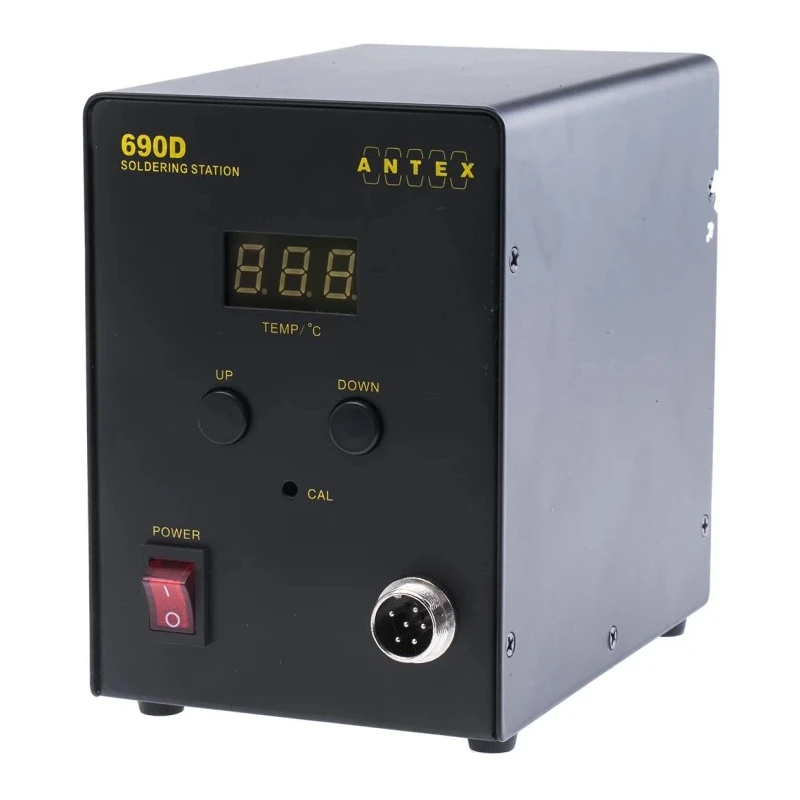 Antex Electronics Digital Soldering Station 50W, 230V, LCD Display Model UD82070