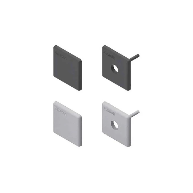 Bosch Rexroth Black Grey Polypropylene End Cap for 30 x 30 mm Strut Profile 3842548774