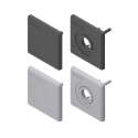 Bosch Rexroth Grey Polypropylene End Cap Cover Cap 45 x 45 mm Strut Profile 3842548752