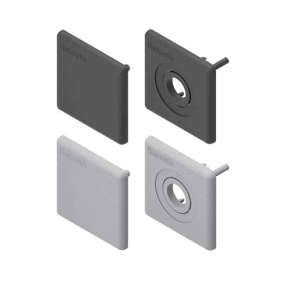 Bosch Rexroth Grey Polypropylene End Cap Cover Cap 45 x 45 mm Strut Profile 3842548752
