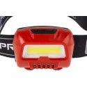 RS PRO COB LED Head Torch 350 lm 22 m 3 x AAA Batteries Polycarbonate Housing Adjustable Beam 200-6746