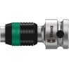 Wera Zyklop 8784 3/8 in Square Adapter Socket Chrome Vanadium Steel 44mm Overall 05003590001