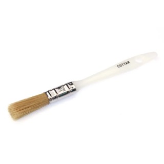 Cottam Synthetic Paint Brush Thin 12 mm Flat Bristles with Plastic Handle 200-9215