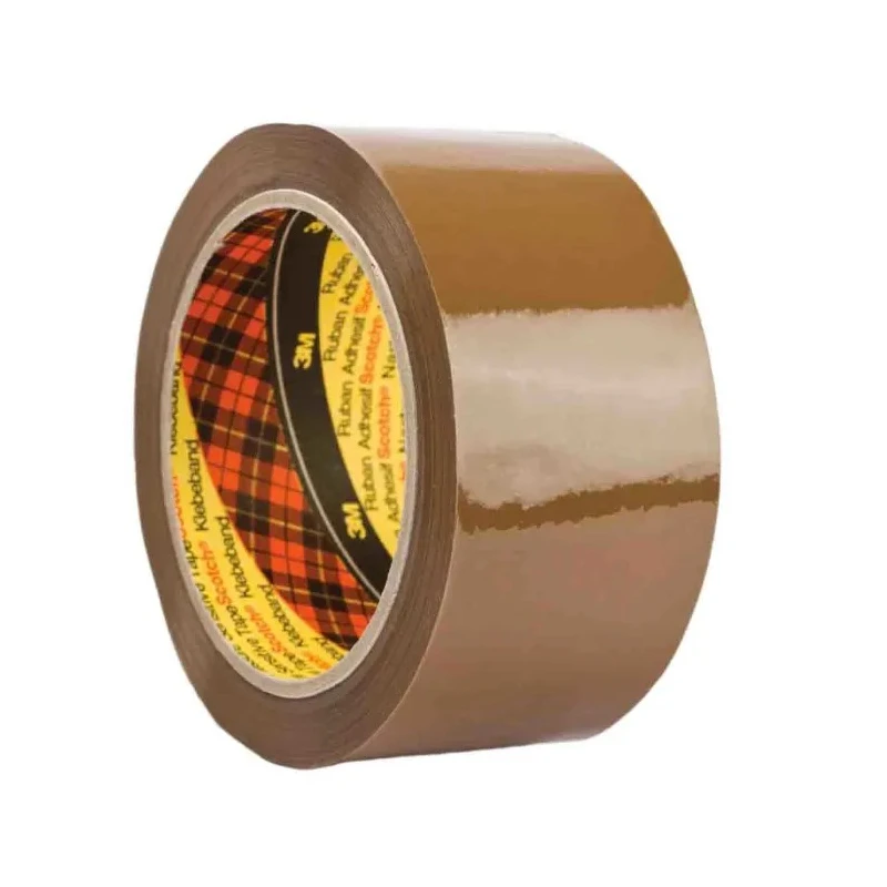 3M Brown Scotch 309 Packing Tape, Acrylic Adhesive, 50mm x 66m, 0.05mm Thickness, Model 309 B 50X66