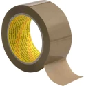 3M Brown Scotch Packing Tape 50mm Width, 66m Length, Rubber Resin Adhesive, Model 3739 B 50X66