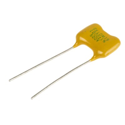 RS PRO 1 nF 500V DC ±1% Tolerance Radial Mica Capacitor 495-868