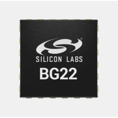 Silicon Labs Wireless Microcontroller 32 bit ARM Cortex M33 76.8MHz 512kB FLASH 32kB RAM TQFN EFR32BG22C224F512GN32-C