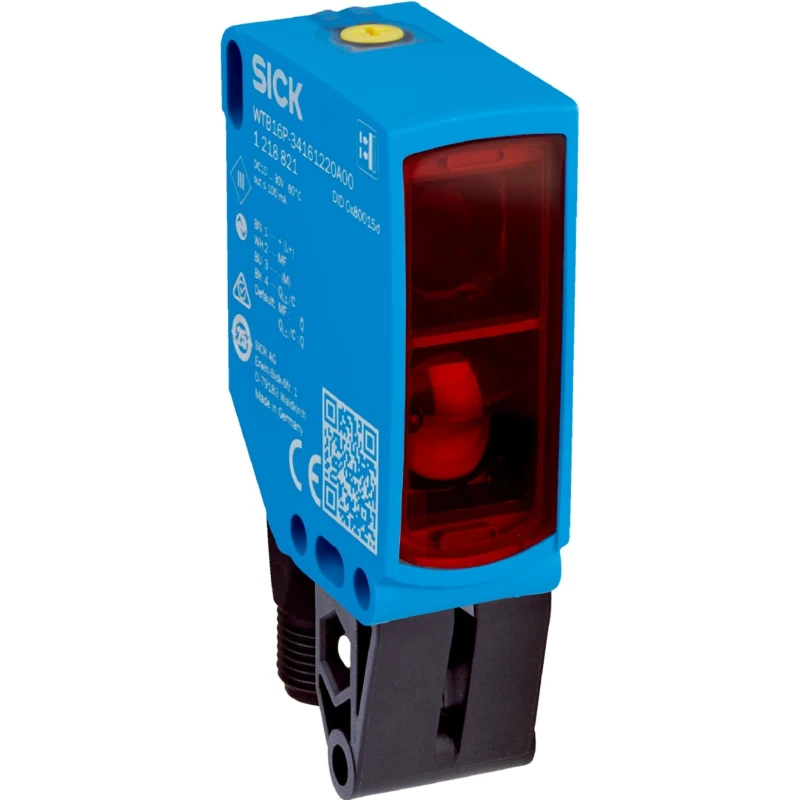 SICK Background Suppression Photoelectric Sensor Block Style, LED Light Source, NPN Output, 2 m Detection WTB16I-24161120A00