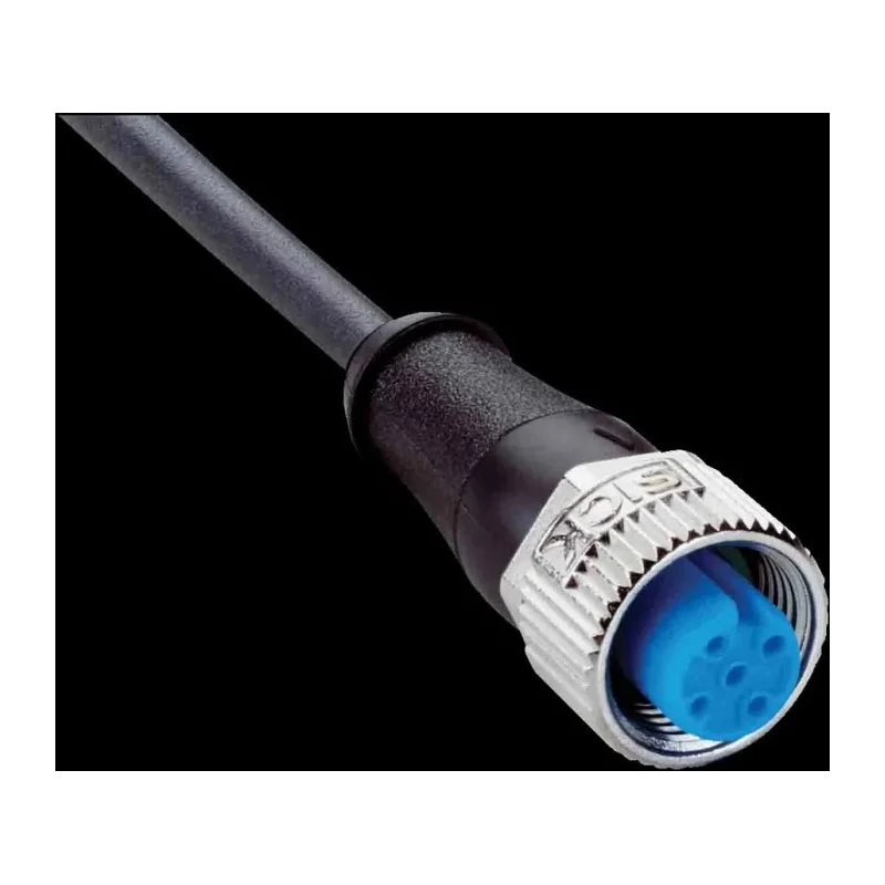 SICK Female 5 Way M12 to Unterminated Sensor Actuator Cable 2m 125V PUR Jacket YF2A15-020UB5XLEAX / 2095617
