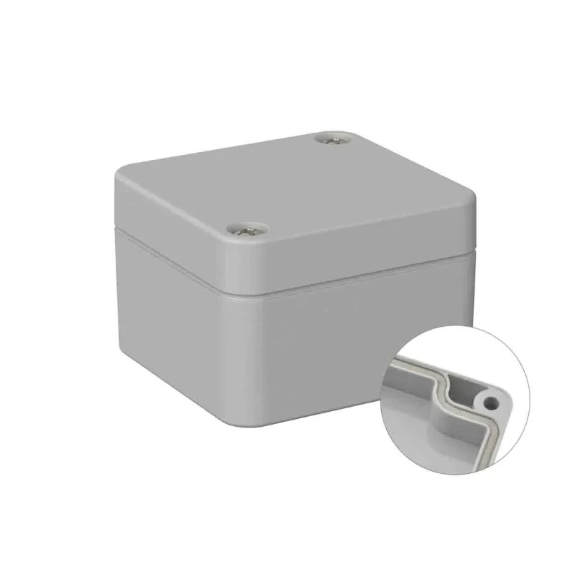 RS PRO Polycarbonate Grey General Purpose Enclosure IP66 IK07 35mm x 52mm x 50mm IP66