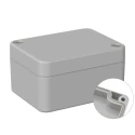 RS PRO Polycarbonate General Purpose Enclosure Grey Lid IP66 IK07 Protection 35 mm x 65 mm x 50 mm IP66