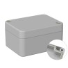 RS PRO Polycarbonate General Purpose Enclosure Grey Lid IP66 IK07 Protection 35 mm x 65 mm x 50 mm IP66