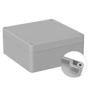 RS PRO Grey Lid Polycarbonate General Purpose Enclosure IP66 IK07 55mm x 122mm x 120mm IP66