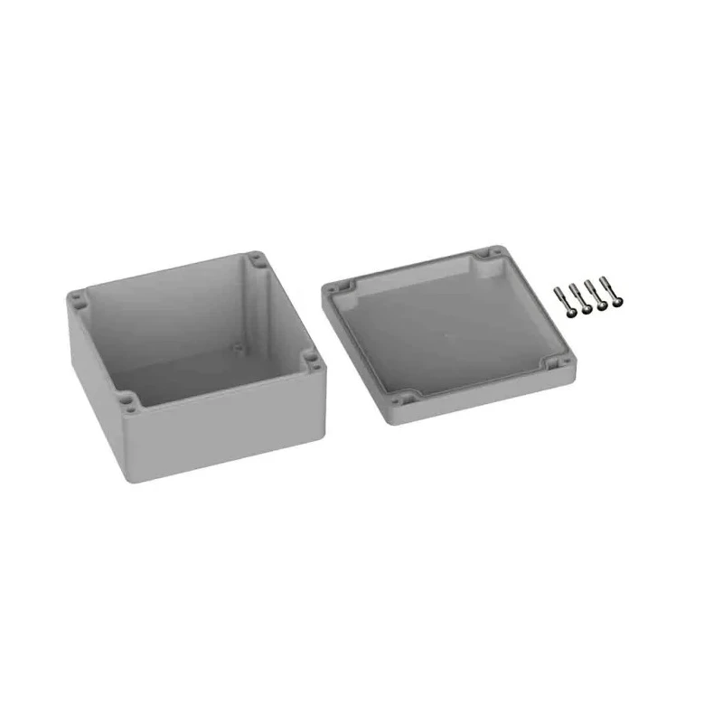 RS PRO Grey Lid Polycarbonate General Purpose Enclosure IP66 IK07 55mm x 122mm x 120mm IP66