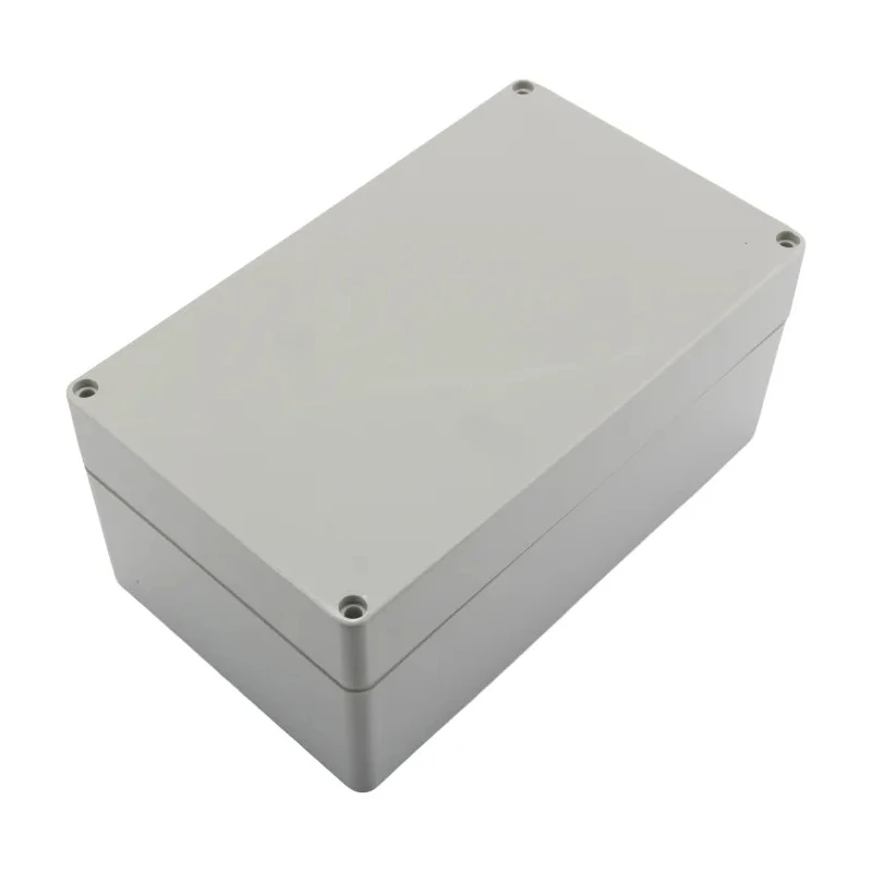 RS PRO Polycarbonate Grey Lid General Purpose Enclosure IP66 IK07 90mm x 200mm x 120mm IP66