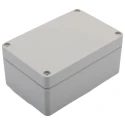 RS PRO Grey Lid Polycarbonate General Purpose Enclosure IP66 IK07 55 mm x 120 mm x 80 mm IP66