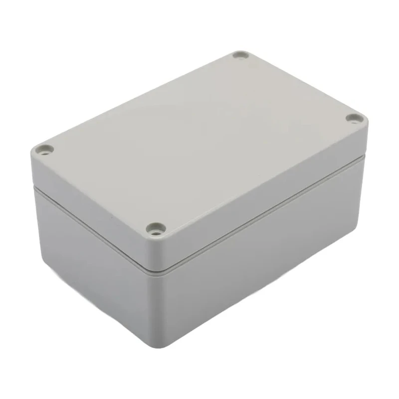 RS PRO Grey Lid Polycarbonate General Purpose Enclosure IP66 IK07 55 mm x 120 mm x 80 mm IP66