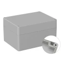 RS PRO Grey Grey Lid Polycarbonate General Purpose Enclosure IP66 IK07 90 mm x 160 mm x 120 mm IP66