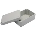 RS PRO Grey Lid Polycarbonate General Purpose Enclosure IP66 IK07 55 mm x 120 mm x 80 mm IP66