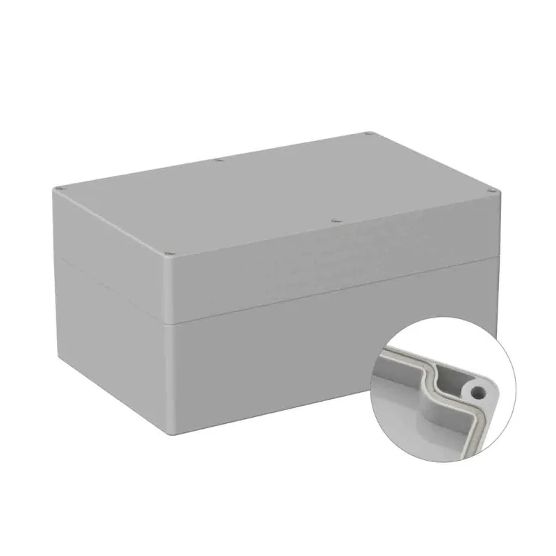 RS PRO Polycarbonate General Purpose Enclosure Grey Lid IP66 IK07 119mm x 250mm x 160mm IP66