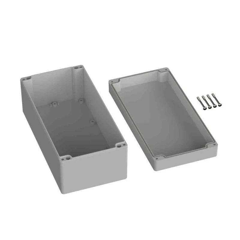 RS Pro Polycarbonate General Purpose Enclosure IP66 IK07 100.5 mm x 240.5 mm x 120 mm IP66
