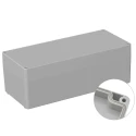 RS Pro ABS General Purpose Enclosure IP66 IK07 Grey Lid 120 mm x 340 mm x 150 mm IP66