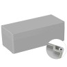 RS Pro ABS General Purpose Enclosure IP66 IK07 Grey Lid 120 mm x 340 mm x 150 mm IP66