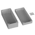RS Pro ABS General Purpose Enclosure IP66 IK07 Grey Lid 120 mm x 340 mm x 150 mm IP66