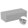 RS Pro ABS General Purpose Enclosure, IP65, IK07 Protection, Grey Lid, 100 mm x 340 mm x 150 mm IP65