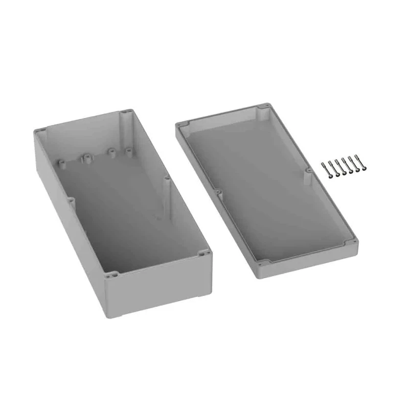 RND ABS General Purpose Enclosure IK07 Grey Lid 100mm x 360mm x 160mm IP66