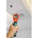 Extech High Temperature Infrared Thermometer, -50 °C to 1000 °C Range, ±2 °C Accuracy, Adjustable Emissivity, Laser 42545
