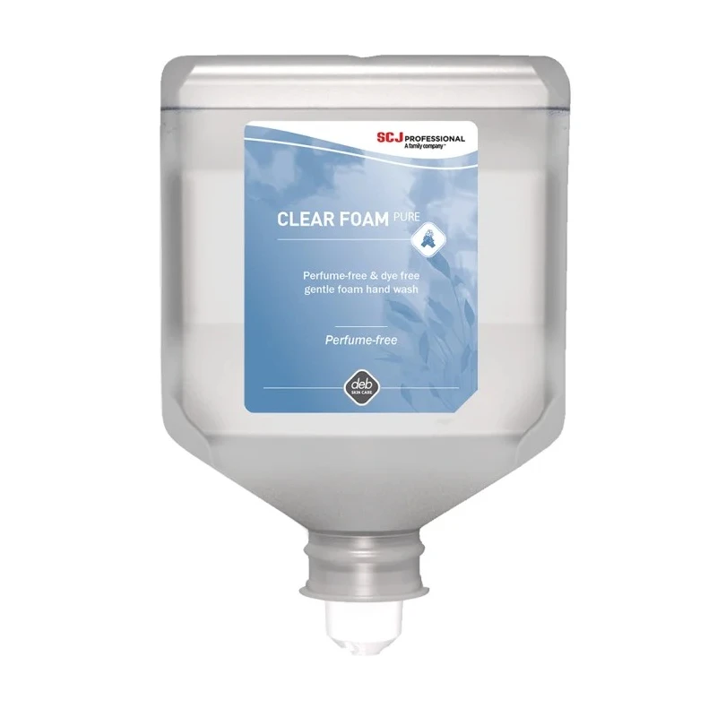 SCJ Professional Unscented Clear FOAM Hand Cleaner 2 L Cartridge CLR2LT