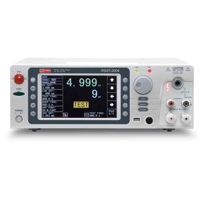 RS PRO Insulation Tester 50 V Min, 5 kV Max, 50 GΩ, CAT I, LCD Backlight Display RSST-2004