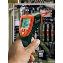 Extech Dual Laser Infrared Thermometer -50 °C to 2200 °C Range, Adjustable Emissivity 0.1-1, 2 °F Accuracy, Model 42570