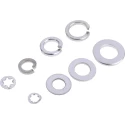 RS PRO 2700 piece Stainless Steel Washer Kit Plain Finish Corrosion-Resistant Assorted Types 200-9835