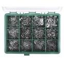 RS PRO 2700 piece Stainless Steel Washer Kit Plain Finish Corrosion-Resistant Assorted Types 200-9835