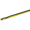 RS PRO Yellow Green 16 mm² Hook Up Wire 6 AWG 100 m Polyvinyl Chloride 201-0563