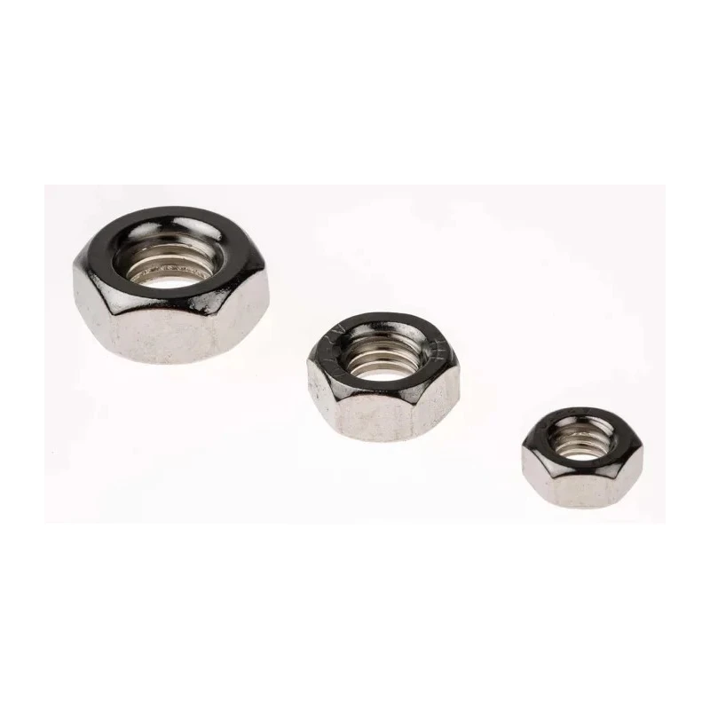 RS PRO Stainless Steel Hex Full Nuts Box, 1710 Pieces 200-9784