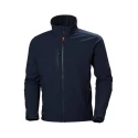 Helly Hansen Kensington Navy Water Resistant Softshell Jacket for Men Size S 74231_590-S